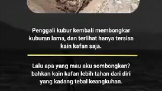 KESOMBONGAN ADALAH AWAL DARI KEHANCURAN