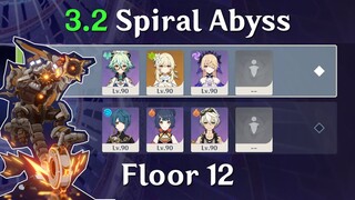 [3.2] God Teir 4 Star Char. | Spiral Abyss - Genshin Impact