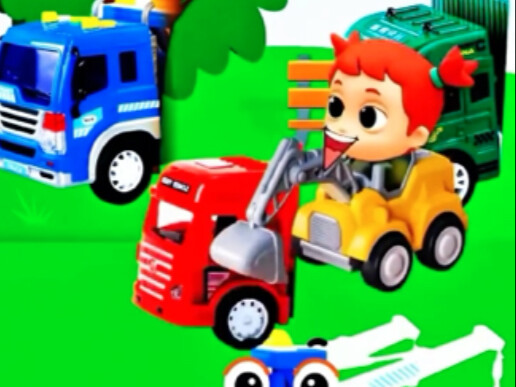 [Tác phẩm hoạt hình của Miêu Tiểu Ca] Video hoạt hình xe hơi video hoạt hình kỹ thuật xe cộ giáo dục