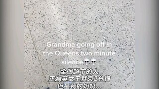 While the British mourned the Queen, my grandmother...