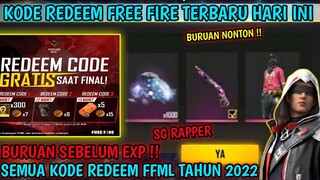 BONGKAR KODE REDEEM FFML DAY 2, KODE REDEEM FREE FIRE TERBARU HARI INI 13 Maret 2022