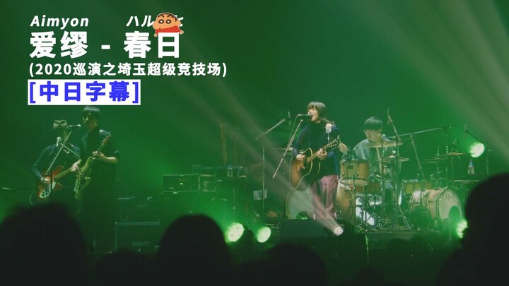 Aimyon(爱缪) - ハルノヒ (春日) (Live in Saitama Super Arena 2020) 中日字幕