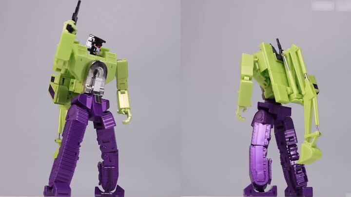 The deformation is smooth and the feel is good! X-company Hercules sweeper/excavator
