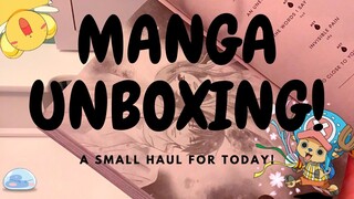 manga unboxing! 🍂 just a small haul!