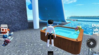 Nyobain Water Park di Roblox 😂