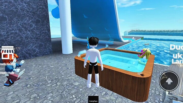 Nyobain Water Park di Roblox 😂
