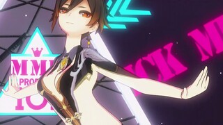 Miss Zhongli wants to be an idol? The debut battle of the God of Contract ~ [Genshin Impact MMD]