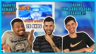 REACT | ESPECIAL 20 ANOS NARUTO | REMAKE OFICIAL | ROAD OF NARUTO