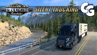 Silent Trucking - Wyoming - Jackson to Rock Springs - ATS (No Commentary)