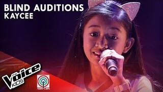 Kaycee David - Salamat | Blind Auditions | The Voice Kids Philippines Season 4