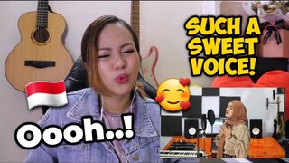 Eltasya Natasya - Bad Liar by Imagine Dragons (Cover) Reaction | Krizz Reacts