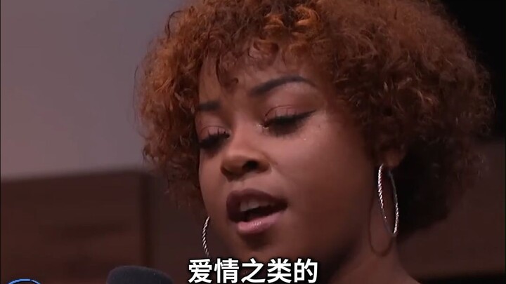 口吃女孩与主持人的感人对话