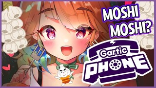 【GARTIC PHONE】moshi moshi garlic desu ka? #KFP #キアライブ