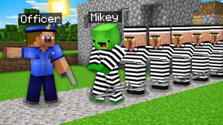 How Mikey & JJ Became Wanted in Minecraft Challenge (Maizen Mazien Mizen)