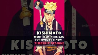 Boruto's NEW Time Skip Design Is FIRE, Kishimoto's In His Bag! #anime #boruto #naruto