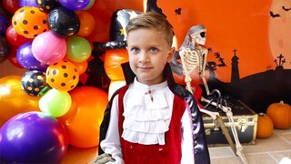 Roma's 7th Birthday! Huge Halloween Party!