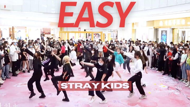 【Stray Kids】Easy 上海迷粉好强 随唱谁跳上海第八次KPOP随机舞蹈