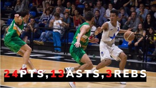 Dalph Panopio Highlights [24 Points] vs Divina Seguros Joventut Badalona | 2017-2018 U18 EB ANGT