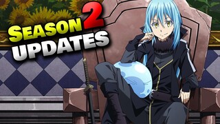 That Time I Reincarnated As A Slime SEASON 2 Updates | SAO Progressive | New Netflix Anime & More
