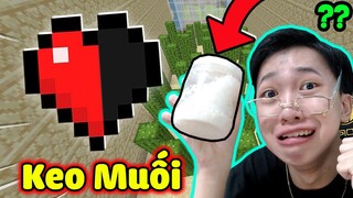 VINH KHÙNG LÊN VÌ CHẾT PHẢI ĂN KEO MUỐI KHI PARKOUR NỬA TIM TRONG MINECRAFT | LẦN NÀY CĂNG THẲNG HƠN