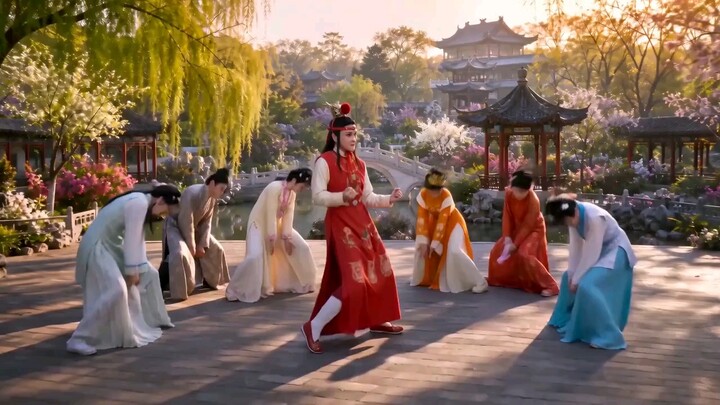 The first-generation top star of the Grand View Garden, Brother Baoyu – Chinese-style supergroup jum