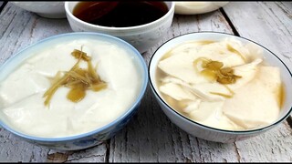 2 cách làm Tàu Hũ nước đường với bột Rau Cầu giòn và bột Rau Câu dẻo ngon mịn cực đơn giãn tại nhà