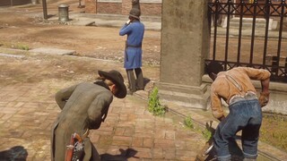 Tôi đã nôn bên lề đường trong Red Dead Redemption 2 và công đoàn vệ sinh không đánh tôi