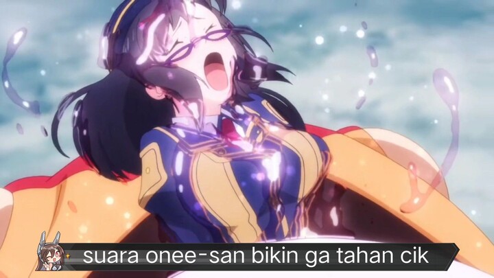 #KompetisiKreasiUnggahan4, onee-san polisi ini jadi korban lendir kodok titan