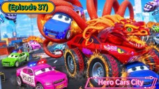 Hero Cars City (Episode 37) The Medusa Truck of the Vacation