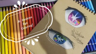 coloring ai hoshinoe eyes|oshi no ko