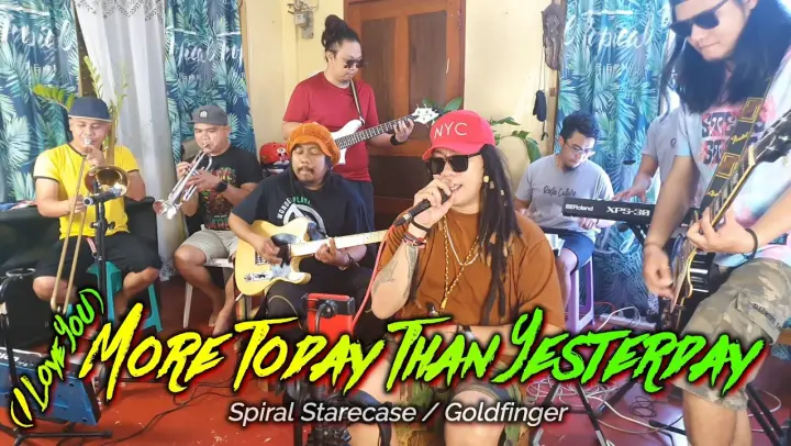 I Love You More Today Than Yesterday - Spiral Starecase/ Goldfinger | Kuerdas Reggae Version