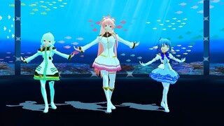 【ギャラクシーエンジェル MMD】ミルフィーユ・桜葉＆ヴァニラ・H＆ミント・ブラマンシュでカメレオン - Made with Clipchamp