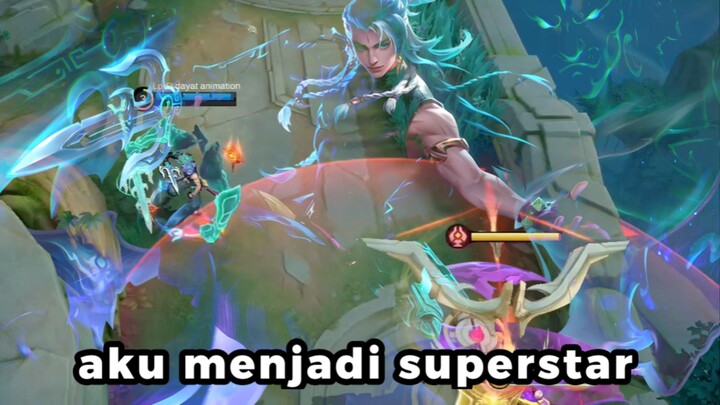 aku menjadi superstar