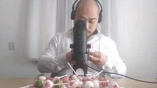 ASMR Eating Lollipop 🍭 | Hand Movements, Flipping Pages Magazine & Chitchat