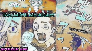 Takemichi di BUFF, Mikey planga plongo | Spoiler chapter 245