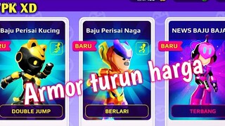 Armor, sepatu pelangi semua turun harga di PK XD