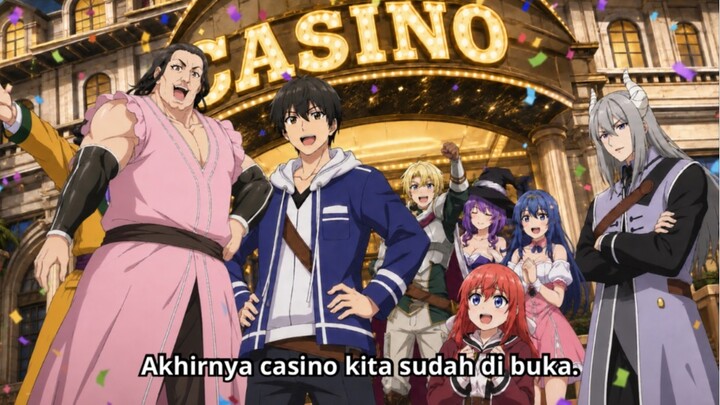Lv999 No Murabito Episode 7 - Pembukaan Casino Kagami !!!