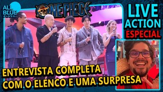 ENTREVISTA COMPLETA COM O ELENCO DE ONE PIECE LIVE ACTION #OnePiece