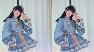 【鱼子酱】《旋转吧！雪月花！》小僵尸套装 直播跳舞录屏