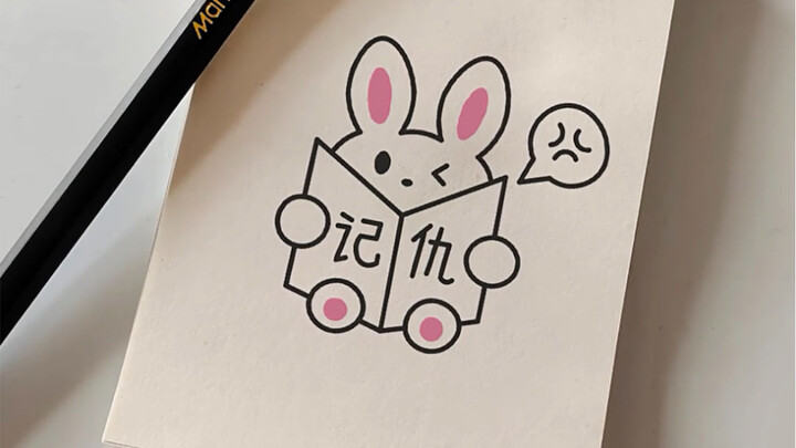 วาดกระต่ายขาวน่ารักสุดๆ ด้วยตัวอักษร Y #ภาพวาดแบบง่ายๆ