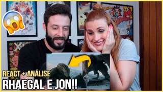 😱 REACTION/REAÇÃO | GAME OF THRONES | JON AGORA TEM UM DRAGÃO? | Trailer