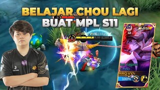 LATIHAN MENGGUNAKAN CHOU BUAT MPL S11- MLBB