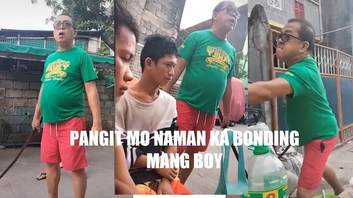 Mang Boy Samurai ex retired policeman nanaga ng speaker ng kapitbahay