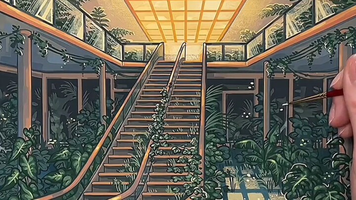 “Tới đây, nghệ thuật ánh sáng đã hoàn thiện.”