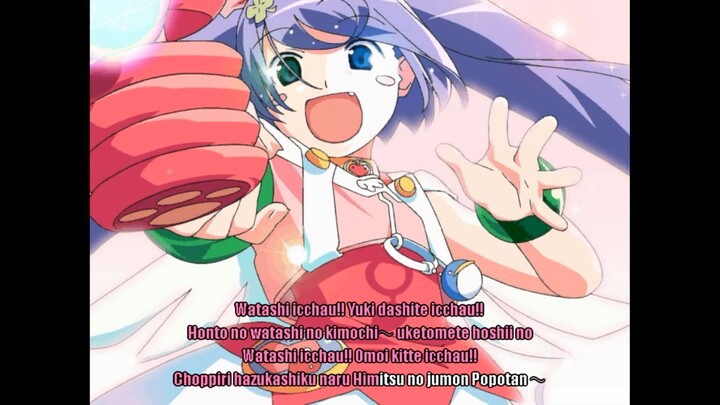 ぽぽたん PO PO TAN op Itchae! Popotan sub romaji