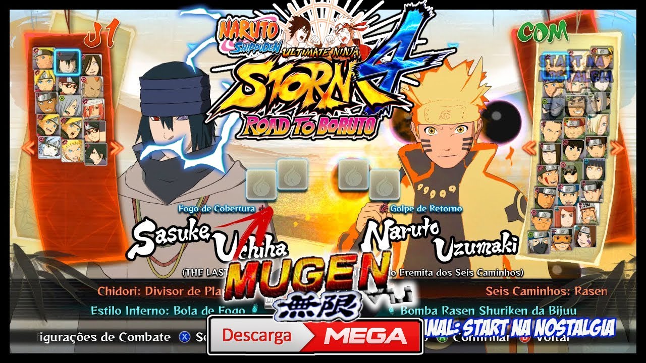 Naruto Shippuden Ultimate Ninja Impact Mod Storm 4 PSP ISO DOWNLOAD -  BiliBili