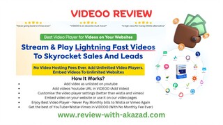 Videoo Review and Demo - Videos on Your Websites