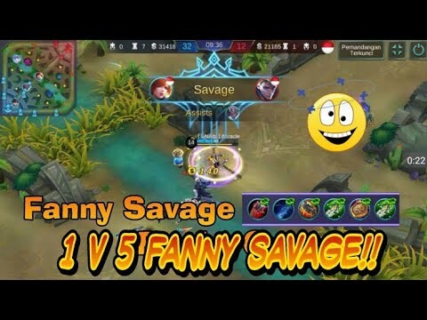 FANNY SAVAGE EARLY GAMEPLAY MOBILE LEGEND