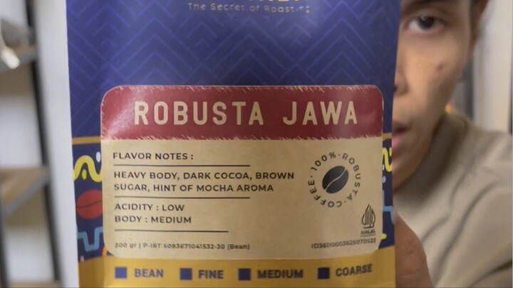 Kopi Robusta Jawa Java Coffee Indonesia 200 gram
