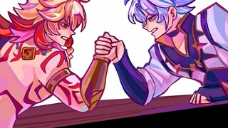 白厄 VS 万敌｜崩坏星穹铁道手書